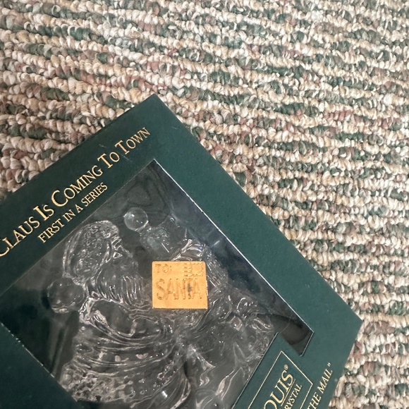 NEW Marquis Waterford Santa Claus Is Coming To Town Orament - Picture 2 of 2